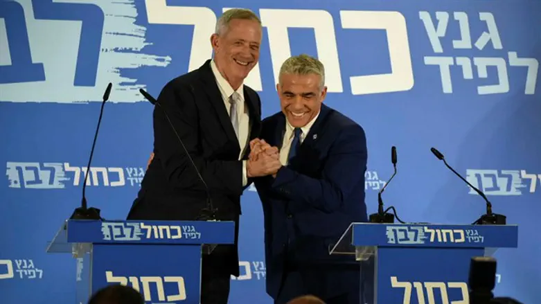 Benny Gantz and Yair Lapid