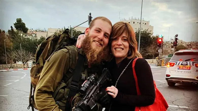 Joe Brikman and his mother Toby