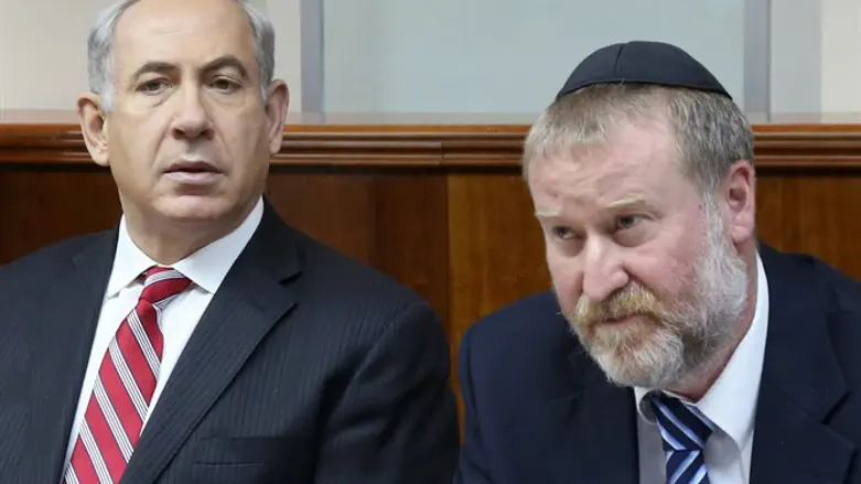 Netanyahu and Mandelblit