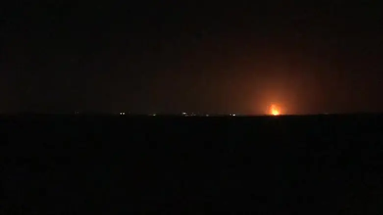 Air strike in Gaza (archive)