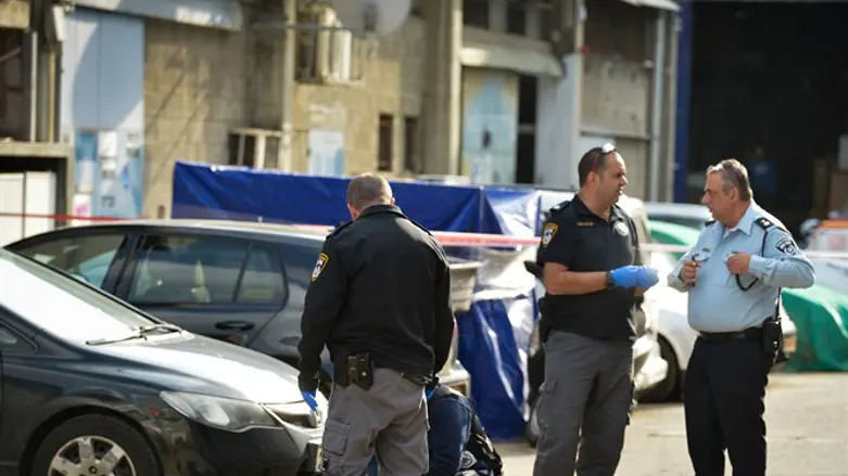 זירת הרצח בחולון