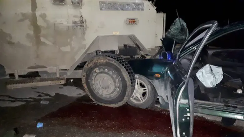 זירת הפיגוע