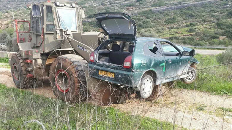 Car used in ramming attack March 4th, 2019
