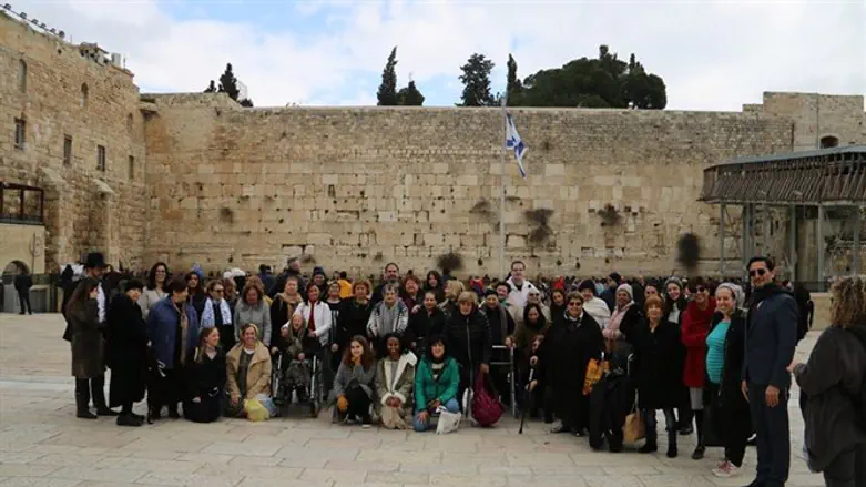 A special Bat Mitzvah at the Western Wall