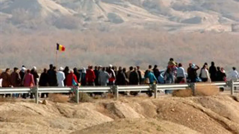 צליינים בדרום. ארכיון