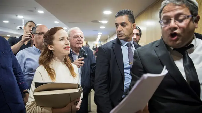 שפיר ובן גביר מתעמתים בועדת הבחירות