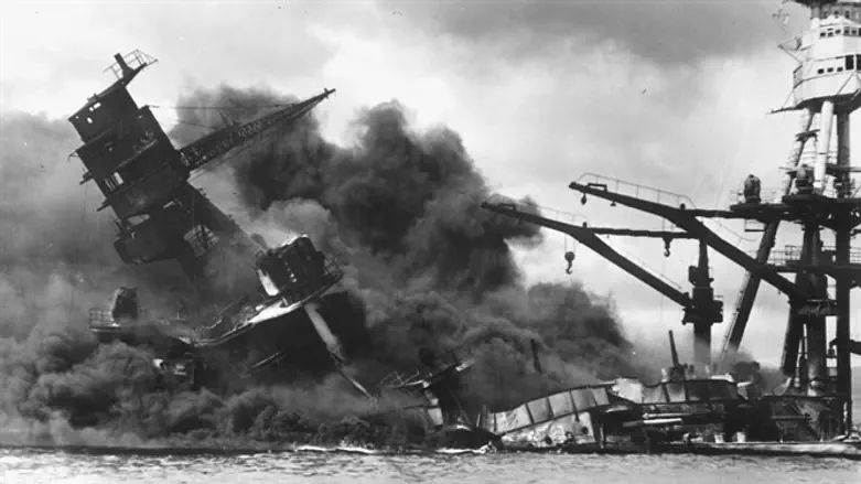 Battleships such during attack on Pearl Harbor