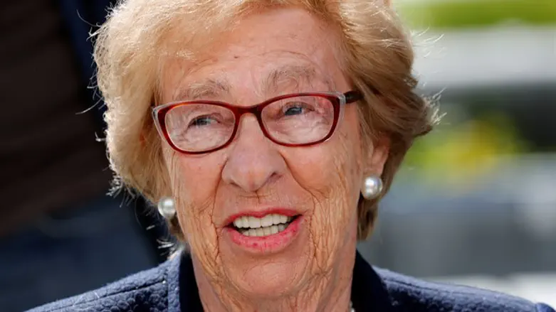 Eva Schloss at the Newport Beach event