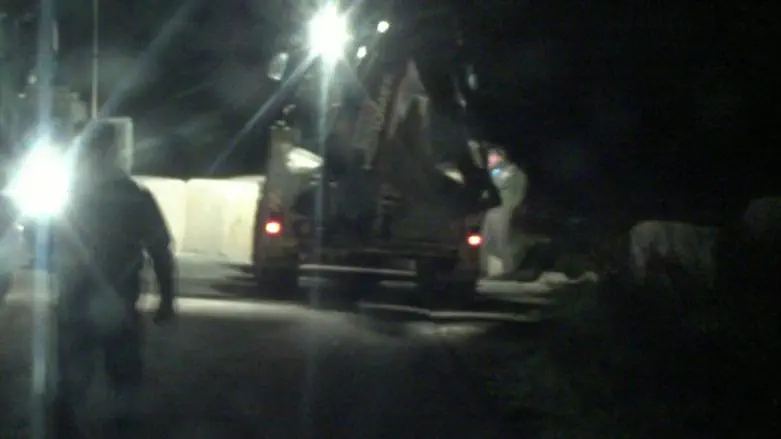 הפינוי הלילה