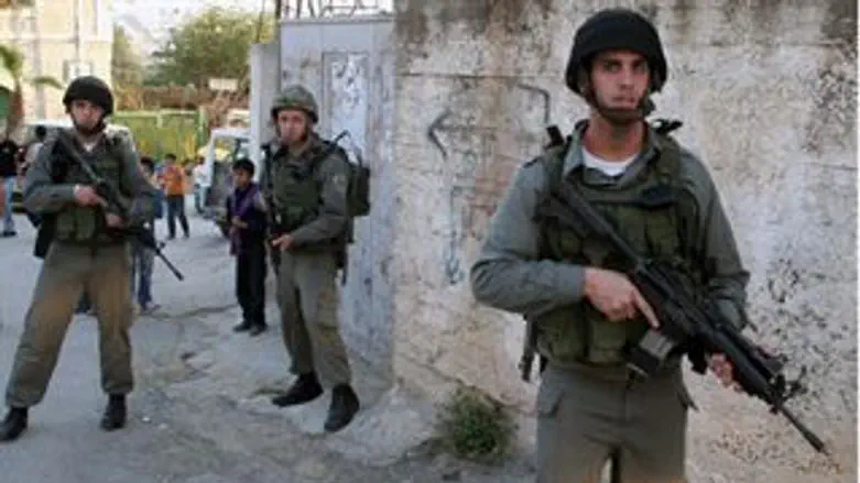 חיילי צה"ל בחברון. ארכיון