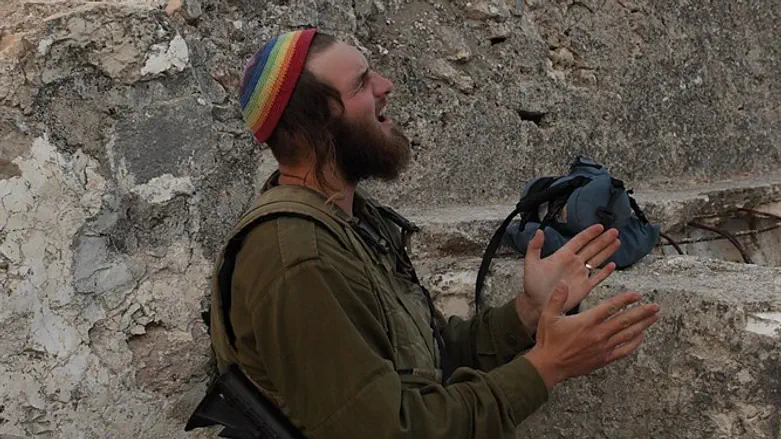 Религиозный солдат ЦАХАЛ. Иллюстрация