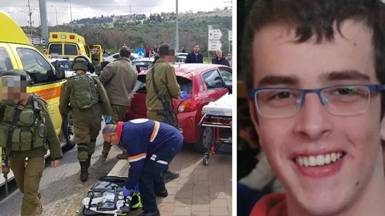 Gal Keidan and scene of deadly attack