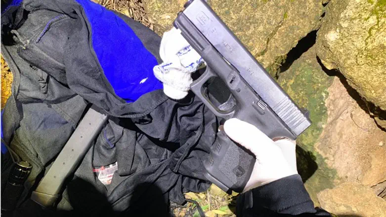 האקדח שנתפס