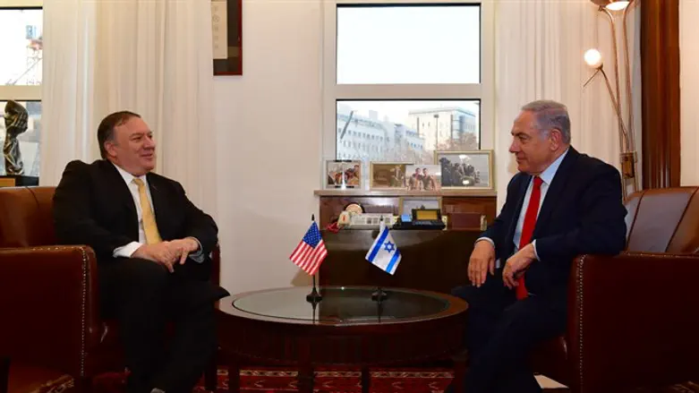 נתניהו ופומפאו