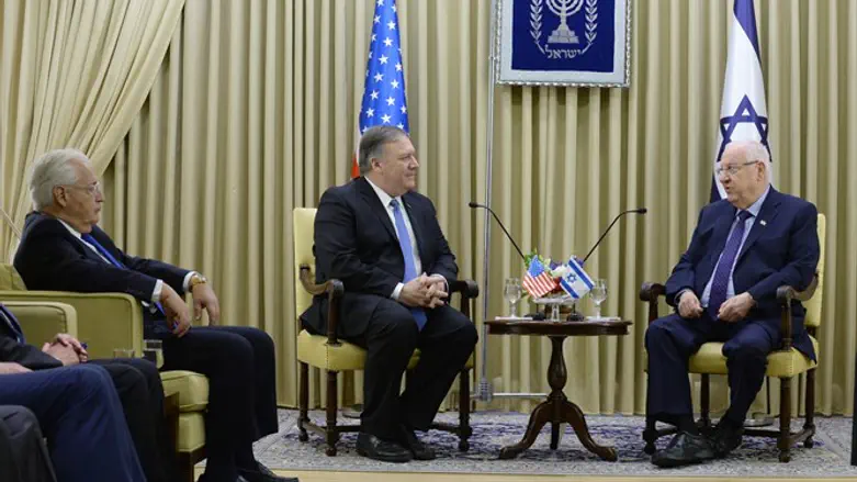 ריבלין ופומפאו