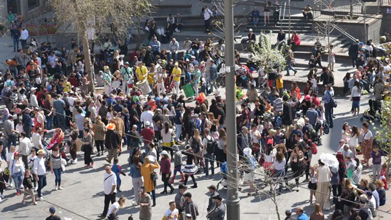 Пурим в Иерусалиме