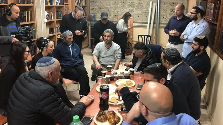 ראשי 'איחוד הימין' בדרום תל אביב