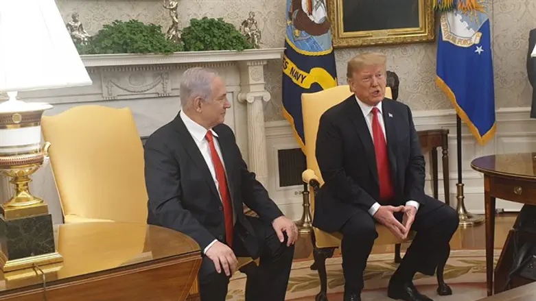Trump, Netanyahu at White House