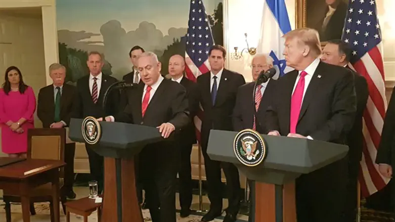נתניהו בבית הלבן