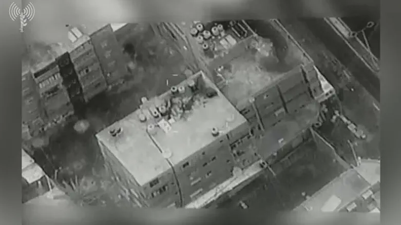 Aerial attack on Gaza