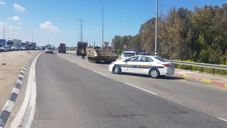 עומסי תנועה באזור