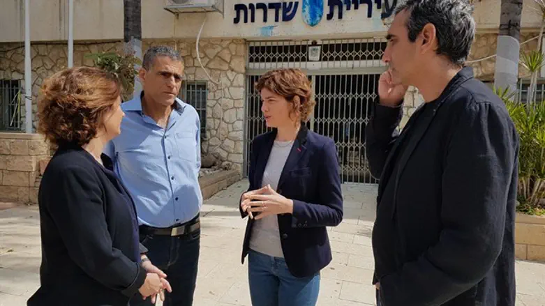 ראשי מרצ בשדרות