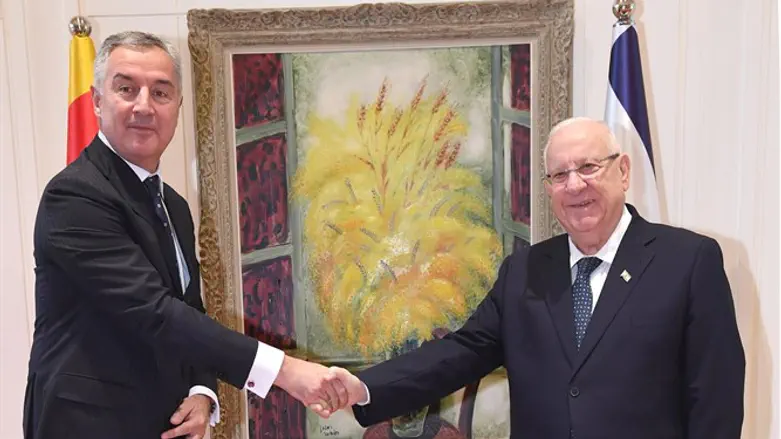 President Rivlin and President Đukanović 