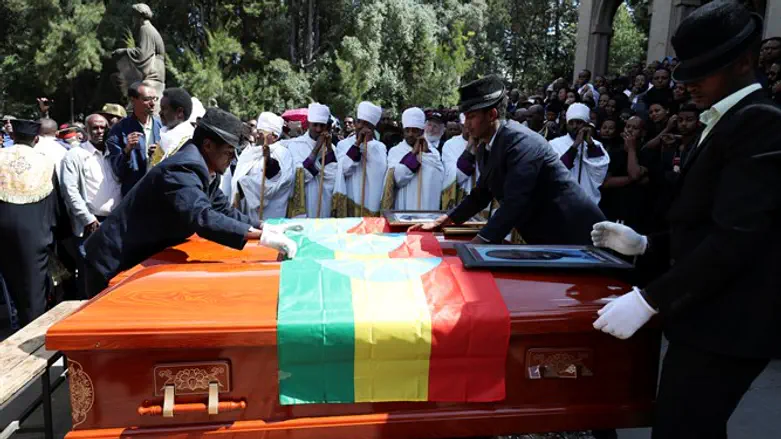 Funeral for Ethiopian Airline Flight ET 302 crash victims  