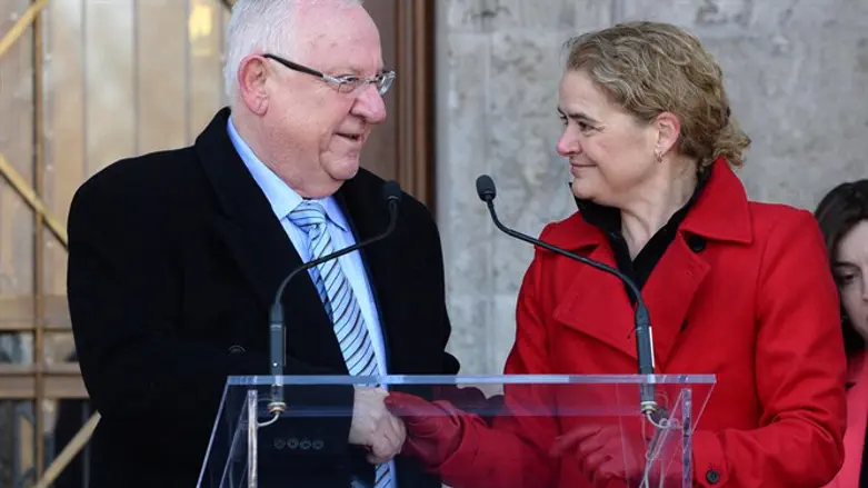 הנשיא ריבלין עם מושלת קנדה