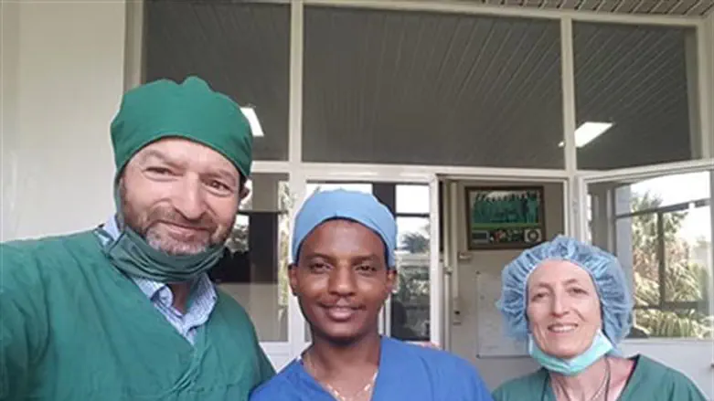 Hadassah team in Ethiopia