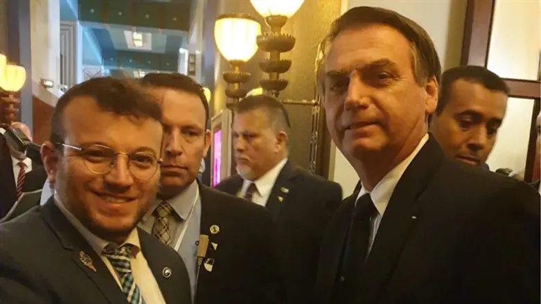 Brazil president meets Hatzalah CEO