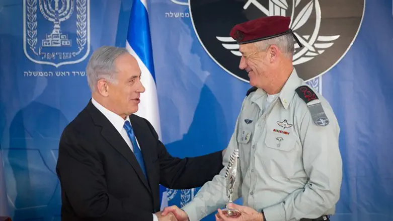 נתניהו וגנץ