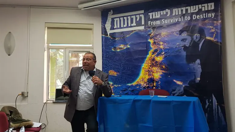 באסם עיד בכנס הריבונות