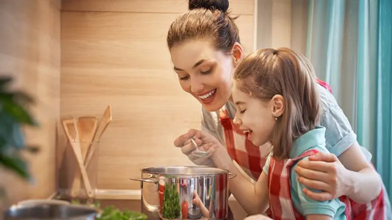 מבשלים עם ילדים