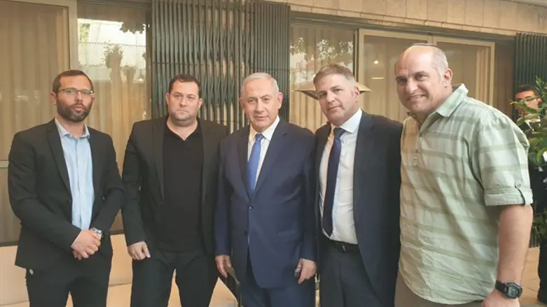 Netanyahu and MK Yoav Kisch meet Judea and Samaria council heads
