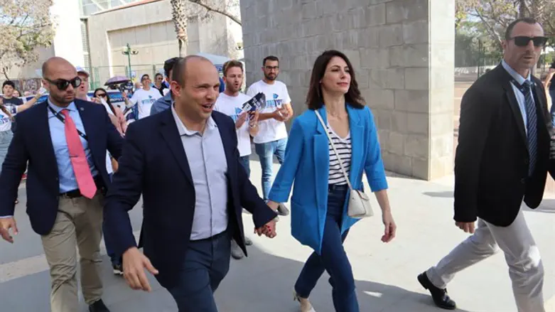 Gilat and Naftali Bennett