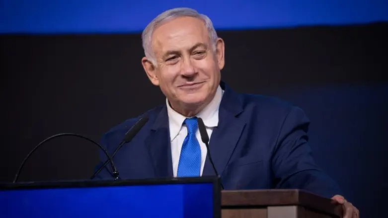 Netanyahu following election win