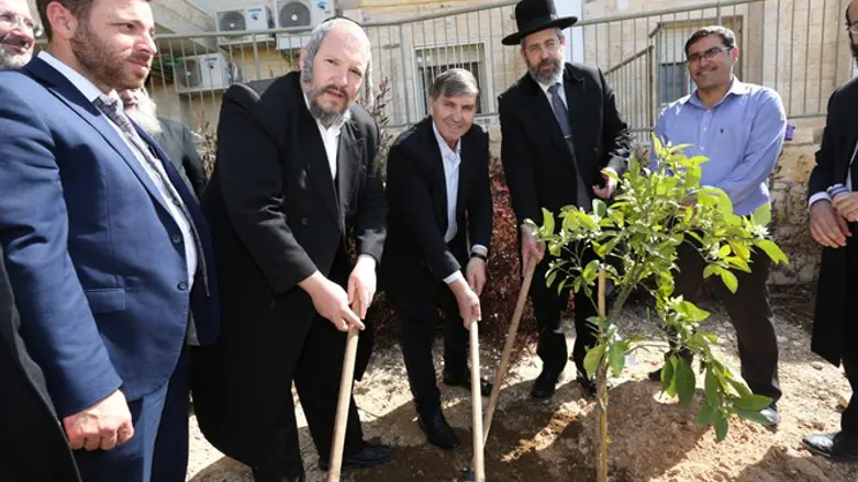 ראש עיריית ביתר עילית עם יו"ר קק"ל