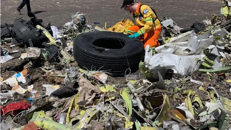 site of Ethiopian Airlines plane crash