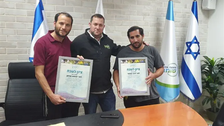 Йоси Даган вручает гражданские награды