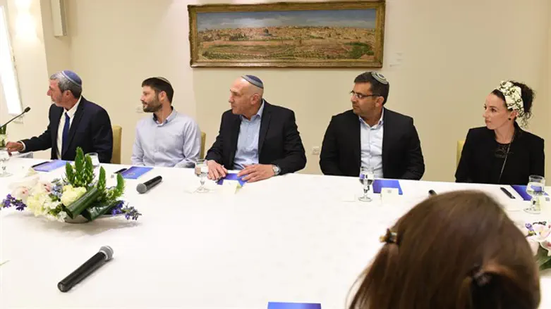 Члены «Ихуд Мифалгот ха-Ямин»