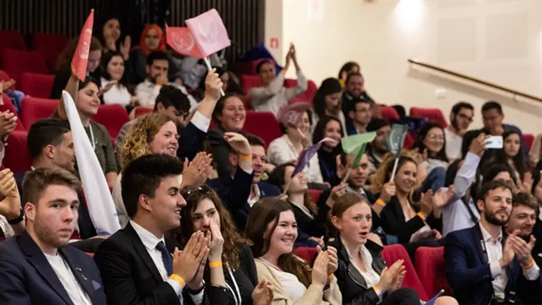 משתתפי כנס 'מודל האו"ם'