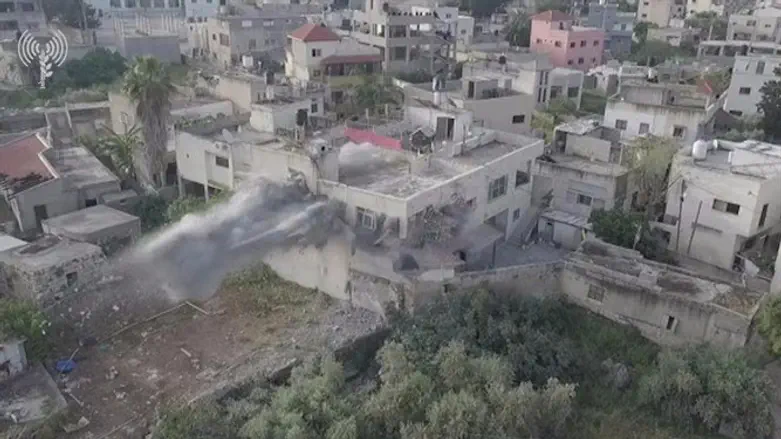 Снос дома террориста. (Архив)