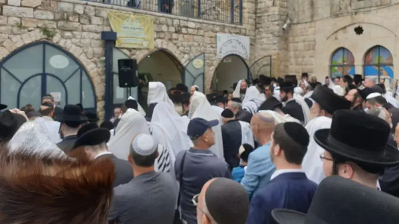 ברכת כהנים במירון