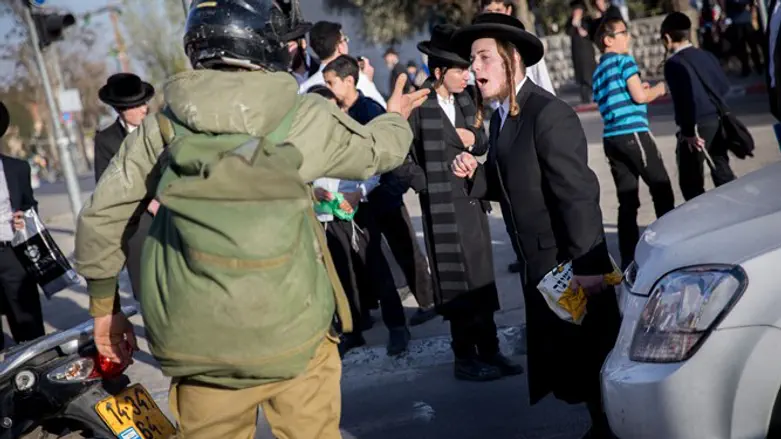 Mea Shearim confrontations