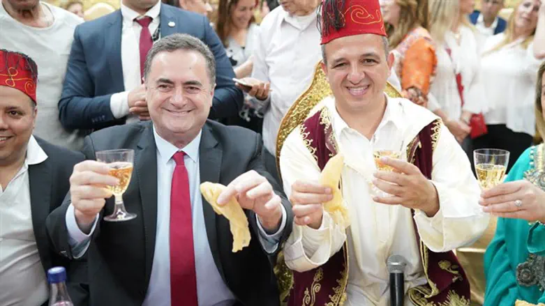 השר כץ חוגג מימונה