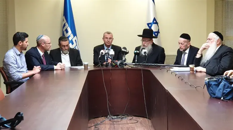 פגישת המו''מ הקואליציוני הקודמת בין הליכוד ליהדות התורה