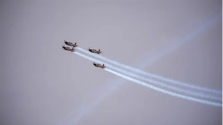 מטס מעל הכנסת