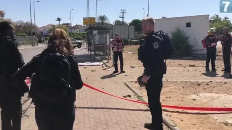 מתקפת הרקטות לעבר ישובים בשטח ישראל