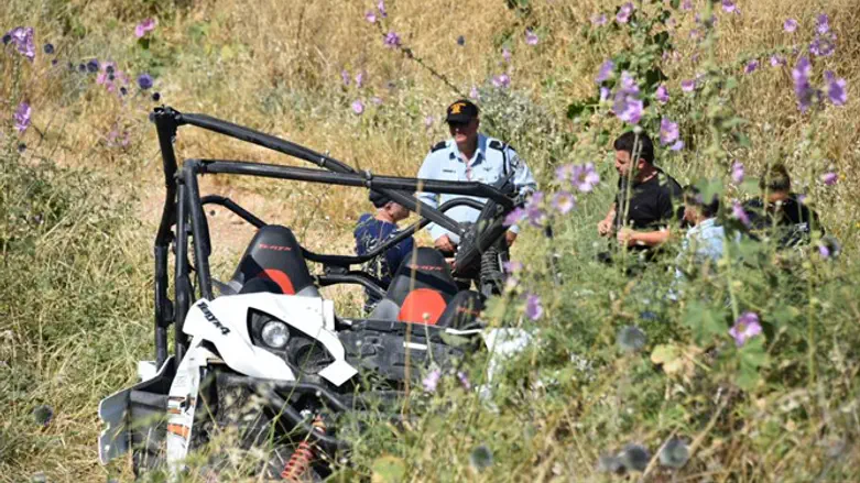 שלוש הרוגות בהתהפכות טרקטורון בגלבוע